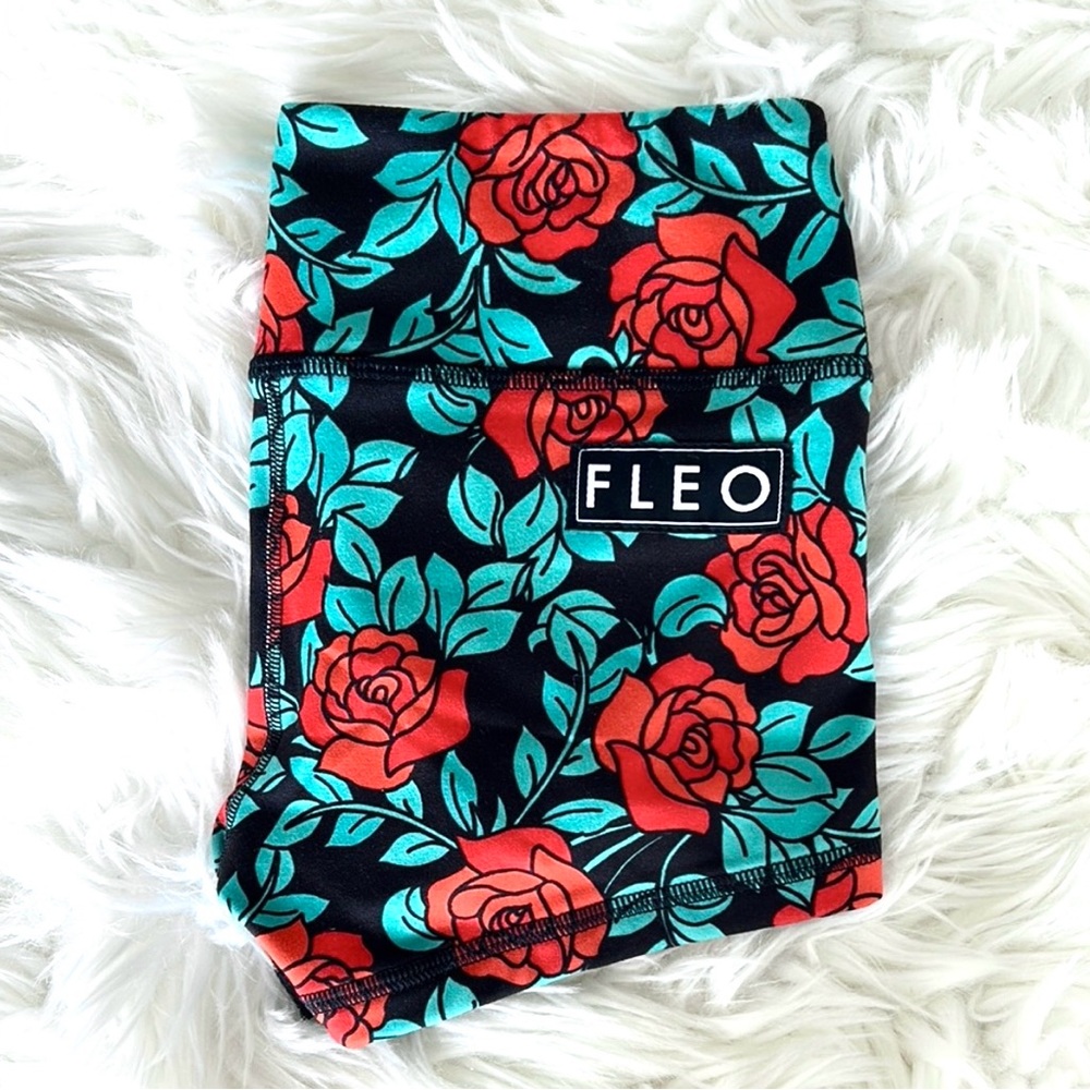 FLEO Jade Roses Reward Shorts XS, S or M
